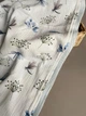 Дитячий мусліновий бавовняний чотирьохшаровий плед ковдра Anny.Home 100*80 см для дівчинки Метелики - зображення 2