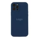 Чохол Silicone Case Full Size with Frame для iPhone 12 Pro Max Колір 39.Elegant Purple - изображение 7