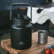 Термос Naturehike NH22SJ001 304 сталь 3.8 л Чорний (6927595706985) - зображення 4