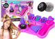 Zestaw piękności LEAN Toys Kreda do malowania włosów z kolorowymi pasemkami i prostownicą z akcesoriami 19577 (5905991009528) - obraz 2