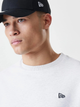 Світшот чоловічий New Era Ne Premium Essential Os Crew 60752357 2XL Світло-сірий (0198976882819) - зображення 5