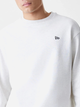 Bluza bez kaptura męska New Era Ne Premium Essential Os Crew 60752357 S Jasnoszara (0198976882789) - obraz 4