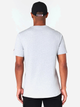 T-shirt męski bawełniany New Era NBA Regular Heat 60505470 XL Jasnoszary (0197883643612) - obraz 2