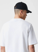 T-shirt męski bawełniany oversize New Era Ne Premium Essential Os 60752359 L Jasnoszary (0198976882642) - obraz 5