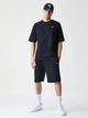 T-shirt męski bawełniany oversize New Era Ne Premium Essential Os 60752363 XL Czarny (0198976882734) - obraz 3