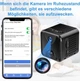 Мини-камера S6 для видеонаблюдения 4K Ultra HD поддержка 4G и Wi-Fi 2.4G внутренняя чёрная - изображение 2