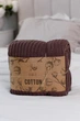 Плед в'язаний ПРОВАНС Cotton шоколадний, 200х220см 040380 - зображення 15