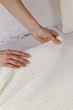 Плед 120х200 см COTTON молочний (039526) 4823093470583 - зображення 4