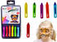 Zestaw kredek do malowania twarzy LEAN Toys 6 szt 20157 (5905991023425) - obraz 2
