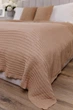 Плед 200х220 см COTTON бежевий (040379) 4823093472761 - зображення 5