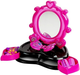 Toaletka LEAN Toys fryzjer z urządzeniem do zaplatania warkoczy i lustrem 7101 (5905884455548) - obraz 3