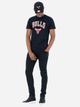 Футболка бавовняна довга чоловіча New Era Nos NBA Regular Tee Bulls 60416749 2XL Чорна (0197214897080) - зображення 3