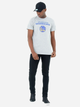 T-shirt męski bawełniany New Era NBA Team Warriors 60416754 S Jasnoszary (0197214896991) - obraz 3