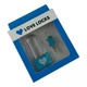 Замок "Love Locks" с сердцем, голубой, 7×3,3×1,1 см 35997A - изображение 2
