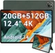 Планшет 12.4" 2.5K DOOGEE T30 Max 8/512GB 4G 2-SIM 8 ядер Android 14 10800mAh Green (102053575) - Уценка - изображение 1
