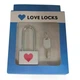 Белый замок для влюблённых Love Locks с ключами, 7×3,3 см 35997B - изображение 2