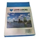 Белый замок для влюблённых Love Locks с ключами, 7×3,3 см 35997B - изображение 4