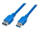 Кабель ATcom удлинитель USB 3.0 AM/AF 3.0 м blue - зображення 1