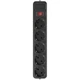 Фильтр питания Maxxter 5 розеток 3м (SPM5-G-10B) черный - изображение 1