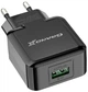 Мережевий зарядний пристрій Grand-X (1xUSB 5В/2.1А) Black (CH-03B) - зображення 2