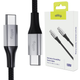 Кабель Allity AUC-01 USB-C - USB-C 1 m 100W Black (5906667550320) - зображення 4