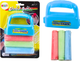 Zestaw kred chodnikowych LEAN Toys z uchwytem niebieskim 3 szt 17967 (5905991008439) - obraz 3