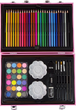 Zestaw artystyczny LEAN Toys Jednorożec w walizce 145 elementów Różowy 13097 (5905323212992) - obraz 7