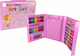 Zestaw artystyczny LEAN Toys w walizce 208 elementów Różowy 16155 (5905679077030) - obraz 2