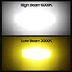 Світлодіодна лампа BA20D CSP LED (IP65, 12-96V, 10000lm, White-Yellow) - зображення 4