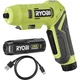 Отвертка аккумуляторная Ryobi RSDP4-120G 4В, USB, Lithium, 1х2Ah, 5Нм, 200об/мин, поворотная ручка (5133005958) - изображение 1