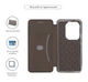 Чехол-книжка для Infinix Note 50 4G, G-Case, Черный, кожаный чехол-книга из экокожи (PU) и TPU, с магнитом, с подставкой и вместительным кардхолдером, противоударный, защита всего корпуса, ArmorStandart (ARM84728) - изображение 3