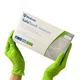 Перчатки нитриловые текстурированные Medicom SafeTouch Advanced Apple Green M -size, 100шт./уп. - 1104-TG-C - изображение 3