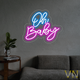 Неонова вивіска "Oh Baby" 60х50 см 600 - изображение 1