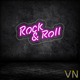 Неонова вивіска "Rock&Roll" 60х29 см 600 - изображение 2