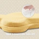 Подушка ортопедическая Papaella BabyComfort 27x22x3 см с эффектом памяти в форме мишки желтая (4820227288717) - изображение 5