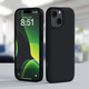 Etui Allity Silicone Mag Case do Apple iPhone 12 Pro Max Black (5906667550863) - obraz 8