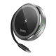 Бездротовий зарядний пристрій HOCO CQ18 Flash 2in1 Magnetic + iWatch (with retractable cable Type-C) (silver) (227524) - зображення 4