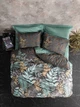 Постільна білизна євро розмір Cotton Box Lux Satin Сlorasa Mint - зображення 1