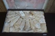 Велюровая скатерть с ранером Selin Aylin Set 160×300 см+12 салфеток бежевая - изображение 3