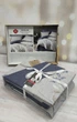 Постільна білизна Cotton Box Nitsa Lacivert євро - зображення 3
