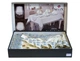Льняная скатерть с ранером Selin Asena Set 180×350 см+12 кремовых салфеток - изображение 2