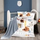 Постільна білизна для новонароджених з пледом First Choice Baby Digital Satin Nirvana Bear - зображення 1