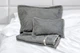 Жаккардовое покрывало с наволочками Carina Grey 240 x 260 см - изображение 3