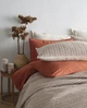 Покрывало с наволочками Limasso 240х260 см Azure Terracotta - изображение 2