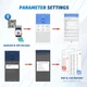 Temp BT06 Bluetooth Регистратор температуры и влажности (-20..+60℃; 0..90%), память 32000 - изображение 7