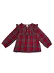 Рубашка для девочки H&M 127754 98 см Красный - изображение 1