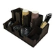 Кавовий органайзер WNINE 3X Barista Coffee Organizer Plus, дерев’яний стенд для стаканів, кришок та аксесуарів (WN-005) - зображення 1