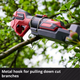 Секатор аккумуляторный бесщеточный телескопический Einhell GP-LS 18/28 Li T BL-Solo без АКБ (3408330) - изображение 3