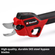 Секатор аккумуляторный бесщеточный телескопический Einhell GP-LS 18/28 Li T BL-Solo без АКБ (3408330) - изображение 4