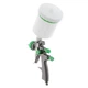 Краскопульт пневматический LVLP GREEN INTERTOOL PT-0132: 200 л/мин, диаметр форсунки 1.3мм, 600 мл бачок - изображение 4